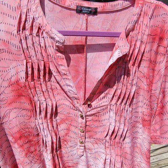 Pink and Gray Tunic - Picture 4 of 10